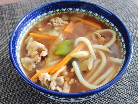 ひと手間で本格的！カレーうどん